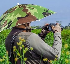 Regenschirm Hut Kopfschirm Faltbarer Sonnenschirm Angler  Schutz Outdoor Jäger