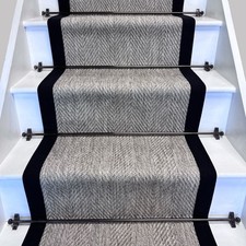 Fischgrät New England grau