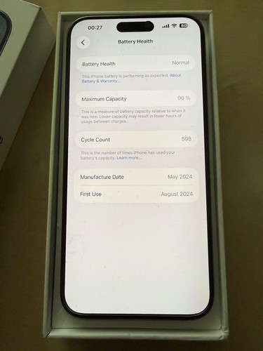 Iphone pro max - 15,