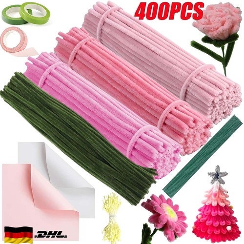Pfeifenreiniger blumen set - pfeifenreiniger,