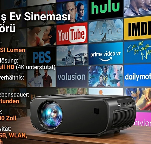 Full beamer 1080p - hd, wifi