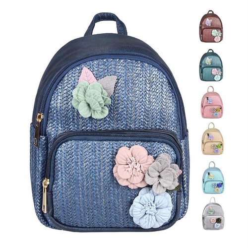 Damen blumen rucksack - blumen, city