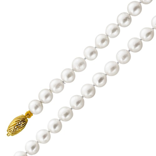 Perlenkette 90cm akoyaperlen - perlenkette,