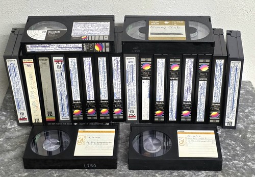 20x betamax videokassetten - betamax,