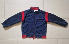 Nike Sweatjacke mit Kapuze Kinder Jungen Gr. 5 - 6 / M - 110/116 Blau Rot Swoosh