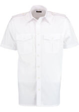 Condor Herren Kurzarm Pilotenhemd mit abnehmbaren Schulterklappen Izebo