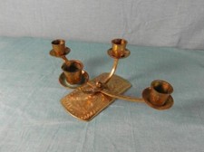 Tischleuchter Antik Messing