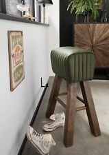 Barhocker Turnbock Leder und