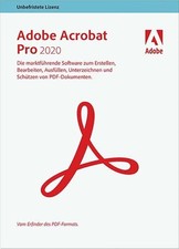 neu: Adobe Acrobat Pro 2020