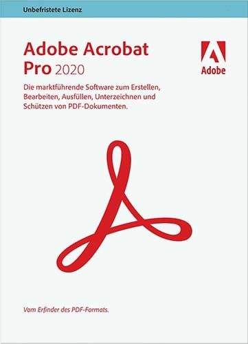 Adobe acrobat pro 2020 - pro,