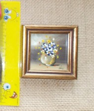 Mini-Ölgemälde Ölbild