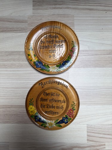 Alte handbemalte zierteller - alte,