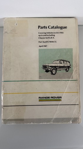 Range rover teilekatalog - rover,