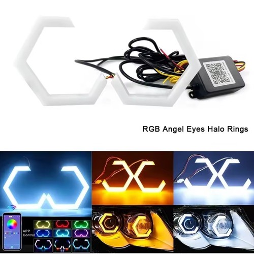 Rgb hexagon halo - halo, app