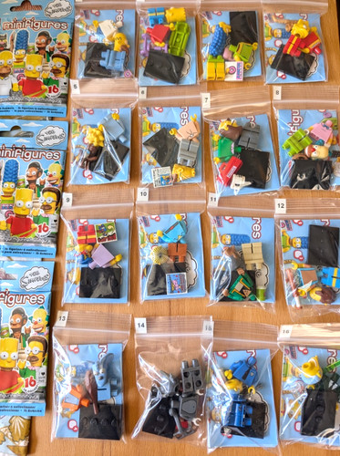 Lego minifiguren simpsons - minifiguren,