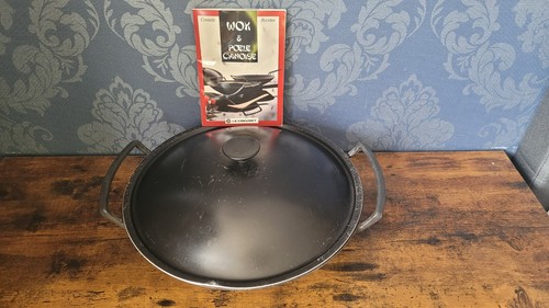 Creuset gusseisen wok mit - creuset,