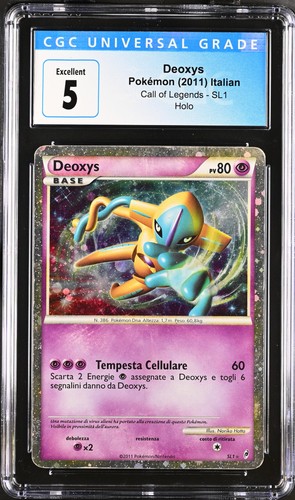 Pokémon deoxys sl1 holo - pokémon,