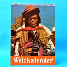 DDR Brockhaus-Weltkalender 1961 Kalender Abreiß-Kalender - Rarität 