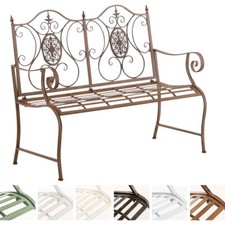 Eisenbank Punjab Gartenbank Antik  Parkbank 2 Sitzer Sitzbank