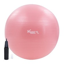 KM-Fit Gymnastikball 65 cm Fitnessball Sitzball Sportball Pilates Ball Yogaball