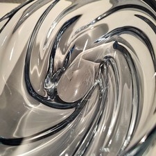 Grosse seltene Glasschale