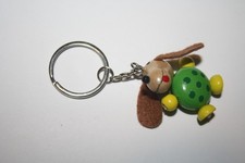 Schlüsselanhänger Holz Hund