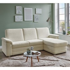 polsterpower Ecksofa - natur -