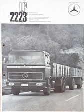 Mercedes benz lkw - 2223, 6x2