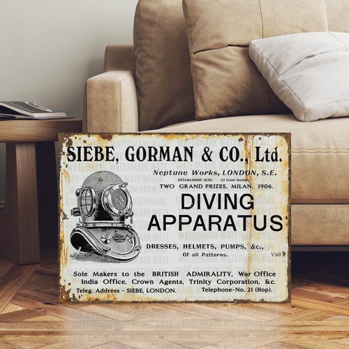 Vintage siebe gorman - siebe, tauchen