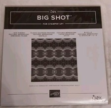 Stampin up Tiefen Prägeform Embossing Folder Spitze 