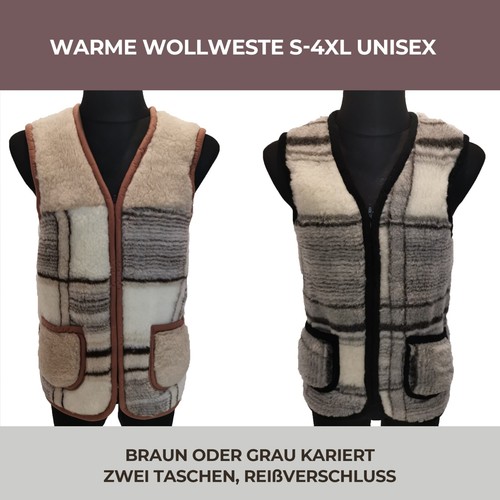 Warme weste wollweste - weste, aus