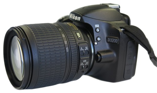 Nikon d3200 mit 105mm - d3200, 18-105mm