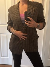 Vintage 60s Boyfriend Jacket Blazer | Größe M L 40 Handarbeit Retro Roy Robson