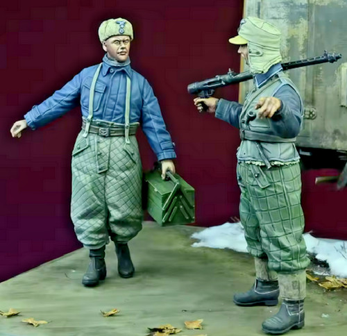 Resinfig bodenpersonal - 2, 1/35: