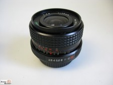 Weitwinkel-Objektiv Stratonar 2,8/35 mm für Minolta SLR-Kamera SRT, XG, XD lens