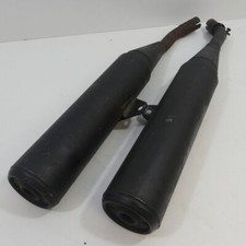 Kawasaki GPX 250 R Ninja Endtopf rechts links Auspuff 35139