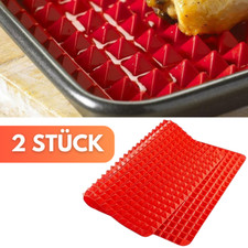 FETTFREIE Silikon Backunterlage Backmatte Ausrollmatte Teigmatte Rollmatte Matte