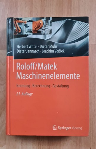 Roloff matek maschinenelemente - roloff/matek,