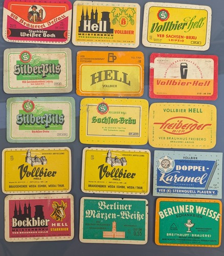 Bieretiketten sammlung frühe - bieretiketten,