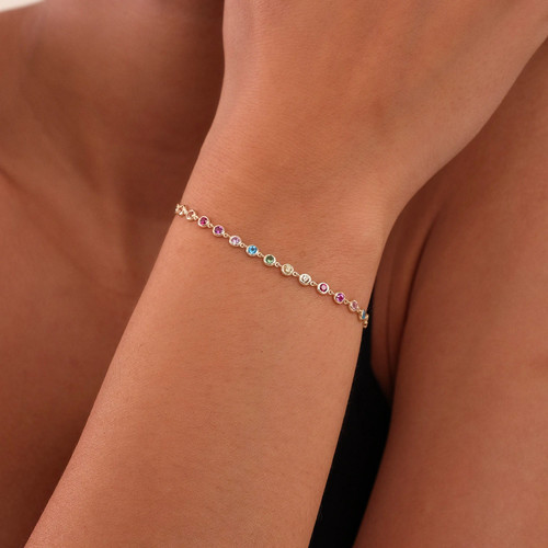 Eleganz 3mm fassung rainbow - 3mm,