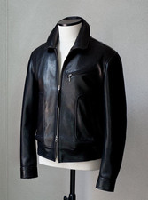 Schwarze Lederjacke Herren