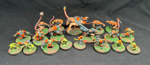 Painted blood bowl - painted,