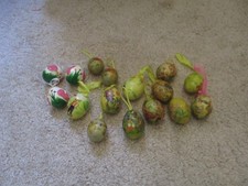 21    Deko - Ostereier für Innen -- Vintage