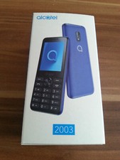ALCATEL 2003D GRAU NEU+OVP+VIELE EXTRAS+RECHNUNG+DHL VERSAND