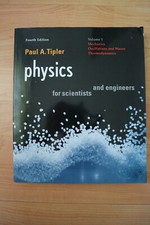 Physics for Scientists and Engineers: Vol 1  Tipler auf Englisch Gut!!!