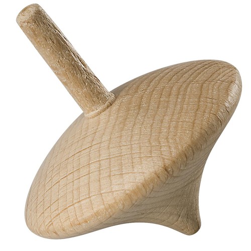 Kreisel classic holz natur - "classic,