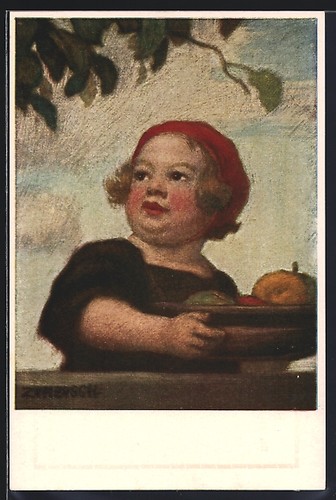 Künstler ludwig von - künstler-ak,