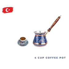 Kupfer Türkische Kaffeekanne