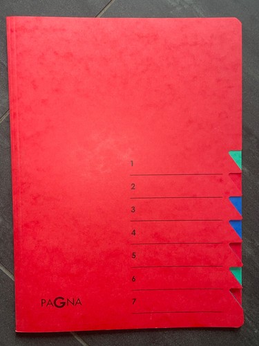 Wochentags mappe aus - wochentags-mappe,