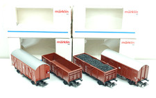 Märklin H0 Güterwagen Konvolut ovp 4411 4410 4430 4431 beleuchtet Schlusslicht